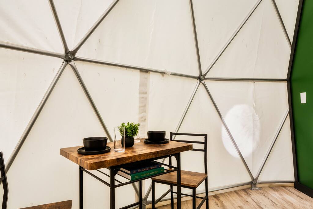 Robbins, TN Small Glamping Geodome
