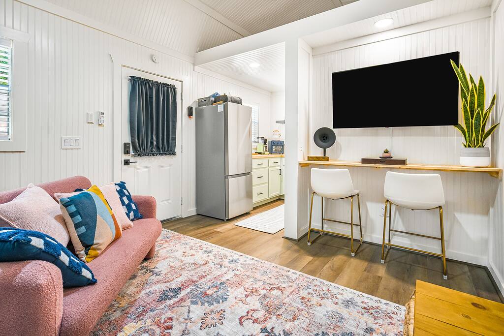Driftwood, TX Tiny Home with Cowboy Pool