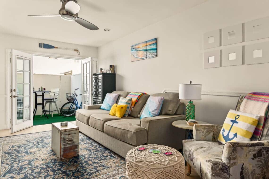 San Diego, CA Beach Front Bungalow